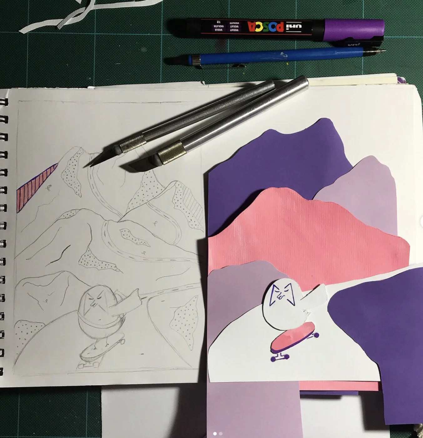 Wallace character design 1