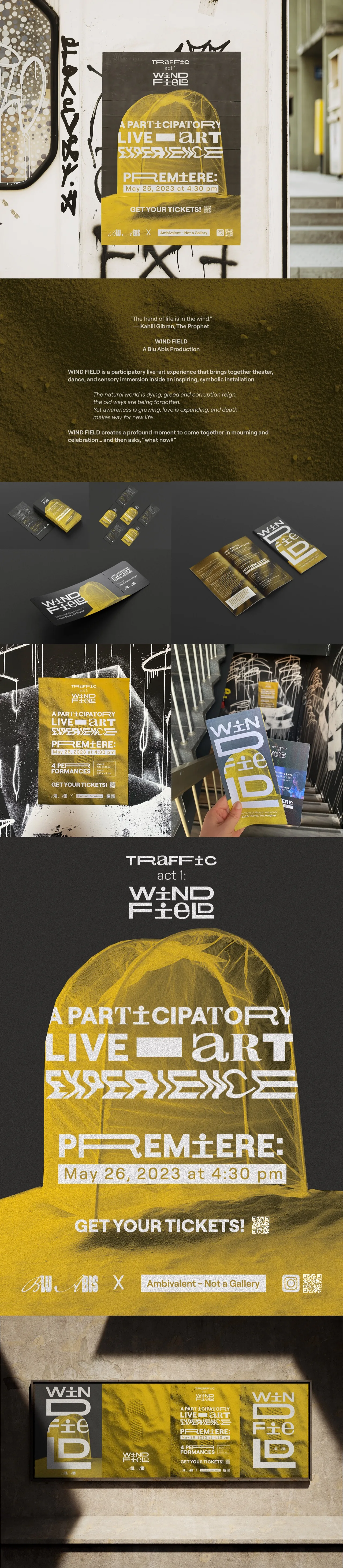 Wind Field — creative process strip